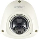 Hanwha QNV-6024RM Q-Series 2MP IR Mobile Vandal Flat Camera, 3.6mm Fixed Lens, Ivory