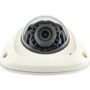 Hanwha QNV-6024RM Q-Series 2MP IR Mobile Vandal Flat Camera, 3.6mm Fixed Lens, Ivory