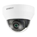 Hanwha QNV-7012R Series 4MP IR Vandal IP Dome Camera, 2.8mm Lens, White