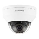 Hanwha QNV-7012R Series 4MP IR Vandal IP Dome Camera, 2.8mm Lens, White
