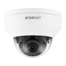 Hanwha QNV-7012R Series 4MP IR Vandal IP Dome Camera, 2.8mm Lens, White