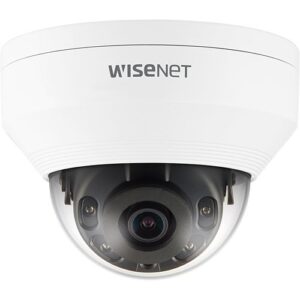 Hanwha QNV-8010R Q-Series 5MP IR Vandal IP Dome Camera, 2.8mm Fixed Lens, White