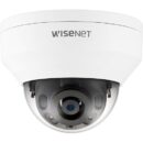 Hanwha QNV-8020R Q-Series 5MP IR Vandal IP Dome Camera, 4mm Fixed Lens, White