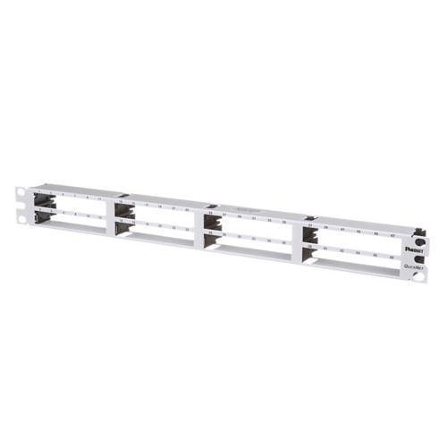 Panduit QPP48HDVNSWH QN Patch Panel with Vertical Numbered Ports