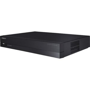 Hanwha QRN-430S Q-Series 4-Channel 4K NVR with PoE/PoE+ Ports, 35W PoE Budget, HDD Not Included