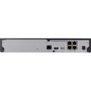 Hanwha QRN-430S Q-Series 4-Channel 4K NVR with PoE/PoE+ Ports, 35W PoE Budget, HDD Not Included