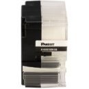 Panduit R100X150V1M PXE MP Printer Turn-Tell Label Cassette, 1.5x1", 0.5" POH, Vinyl, White