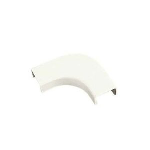 Panduit RAFC10IW-X Pan-Way PVC Surface Raceway Right Angle Fitting, 10-Pack, Office White