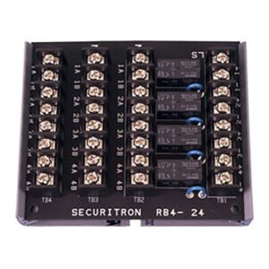 Securitron RB-4-24 Relay Board, 24V DC, Amp