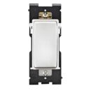 Leviton RE151-WW Renu Single Pole Switch, White On White