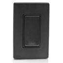 Leviton RE153-OB RENU 3-Way Software Switch, Onyx Black