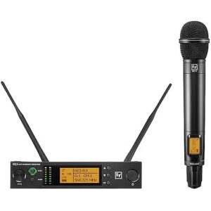 Electro-Voice RE3-ND76-5H Electro-Voice RE3-ND76 UHF Wireless Set with ND76-RC3 Wireless Head with ND76 Capsule, RE3-HHT Handheld Transmitter, RE3-RX Diversity Receiver