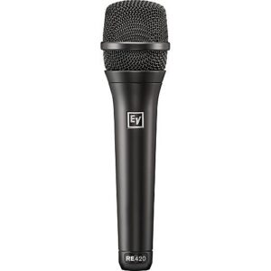 Bosch RE420 Condenser Cardioid Vocal Microphone, Black