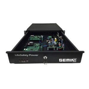 LifeSafety Power RGM75B-C8PZ/T4-A ProWire Mercury 4DR Rack Mount Power Supply, Dual Voltage, Standard System Type