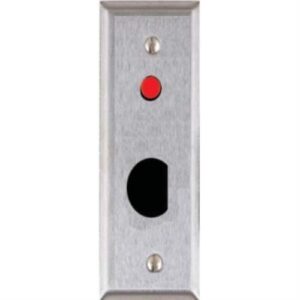 Alarm Controls RP-01A Normally Open, Slim Remote Plate with Red LED