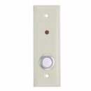 Alarm Controls RP-02 Narrow Remote Key Switch Plate with LED Button, Ivory