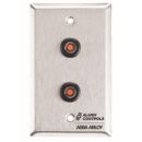 Alarm Controls RP-45 Remote Wall plate with DPDT Switches, Single Gang