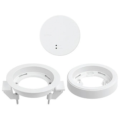 Lutron RR-PROC3-CW RadioRA Processor with Recess-Mount Adapter and Junction Box Mount Adapter