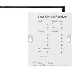 Lutron RR-VCRX-WH Visor Control Receiver, 120 V, White