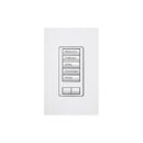 Lutron RRD-HN5BRL-WH RadioRA seeTouch CL Hybrid Keypad, Button w/ Raise-Lower, White