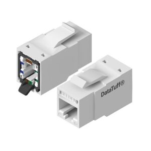 Belden RV6IJ2UEWS1 Keystone Jack, Industrial Reverse Connect Category 6, Electric White