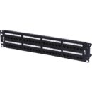 Belden RVAPPF2U48BK Patch Panel CAT6A UTP, REVConnect, Loaded, 48-Port, RU, Black