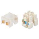 Belden RVUCOEW-B50 REVConnect Core Pack for REVConnect Jacks and Plugs, 50-Pack, Clear