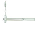 Von Duprin RX-QELA-9927-NL-OP 9927 Series 3' Surface Mounted Vertical Rod Exit Device with Grooved Case, Anodized Aluminum Finish