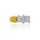 Leviton S232-P4 Power Plug, Yellow 32A 100-130V SPLSH PL and Plug