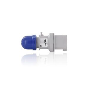 Leviton S432-P9 Connectors, BU Plug Intl 32A 208-250V 4P5W