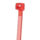 Panduit S7-50-C2 StrongHold Cable Tie, 0.47"(12mm), Red