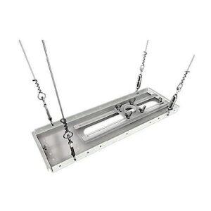 Hanwha SBP-2CTW1 Suspended Ceiling Tile for Pendant Mount with 1.5" NPT Female Thread and Suspension Wire 4-Tumbuckles