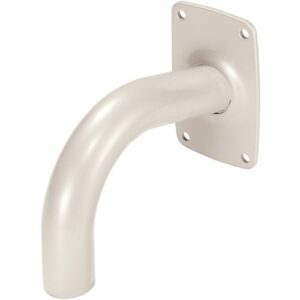 Hanwha SBP-300WM Gooseneck Mount for Select SCP, SNP, SBP, SHP and XNP Series Cameras, Ivory