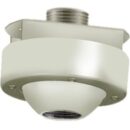 Hanwha SBP-302CMS Swivel Adapter for Pendant Mount, Ivory