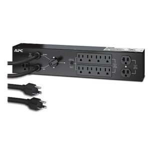 APC SBP2200RM Service Bypass Panel PDU with NEMA 5-15R, 120V, 20A