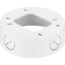 Hanwha SBV-120GW Back Box with Knockouts for QNV Series Dome Cameras, White
