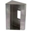 Aiphone SBX-DV30 18-Gauge Surface Mount 30-Degree Angle Box for JK/JF/JP/JO-DV Door Stations