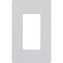 Lutron SC-1-PD Claro Screwless Wall Plate, 1-Gang Satin Decora Faceplate, Palladium