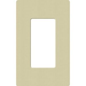 Lutron SC-1-SA 1-Gang Screwless Designer Wall Plate, Sage