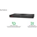 APC SC500RM1U Smart-UPS Line Interactive 4-NEMA 5-15R Outlets, 1U RMS, 500VA, 120V, Black