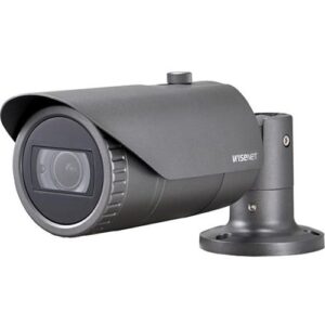 Hanwha SCO-6085R 2MP Analog IR Bullet Camera, 3.2-10mm Varifocal Lens, Dark Gray