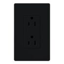 Lutron SCR-15-MN 15A Receptacle, Midnight