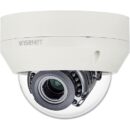Hanwha SCV-6085R 2MP Analog IR Vandal Dome Camera, 3.2-10mm Varifocal Lens, Ivory