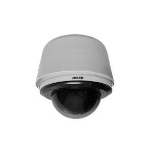 Pelco SD530-PG-E0 Spectra Series Environmental Smoked Dome Camera, 30x Zoom Lens, Gray
