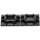 Panduit SGABM20-AV-C300 Super Grip Adhesive Mount, VHB, 0.75"