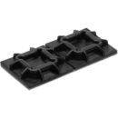 Panduit SGABM20-AV-C300 Super Grip Adhesive Mount, VHB, 0.75"
