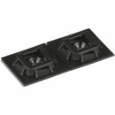 Panduit SGABM25-AV-C300 Super Grip Adhesive Mount, VHB, 1"