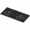 Panduit SGABM25-AV-C300 Super Grip Adhesive Mount, VHB, 1"