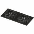Panduit SGABM30-AV-C300 Super Grip Adhesive Mount, VHB, 1.1"