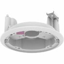 Hanwha SHD-1370FPW In-ceiling Mount Plenum Compatible with XNV and PNV Dome Cameras, White